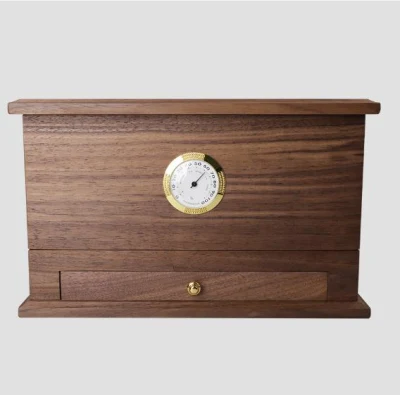 Humidor in legno di cedro di nuovo stile, scatola portasigari di grande capacità